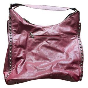 Mello World Maroon Hobo Bag